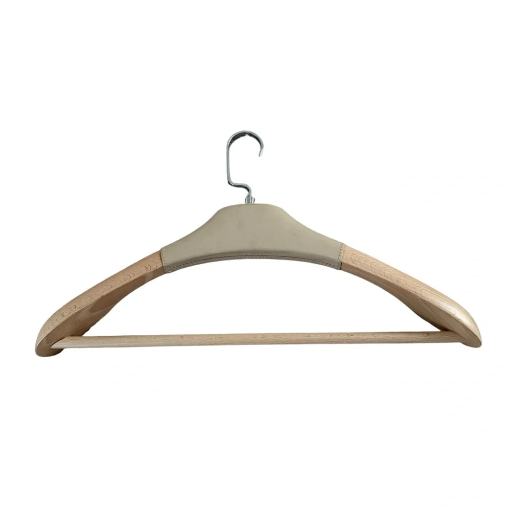 Tod's Tan Leather Garment Hanger